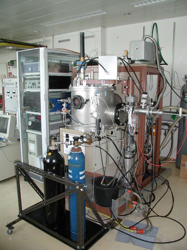 Diffusionsgepumpte Sputteranlage